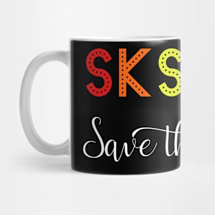 SkSkSk Save the Turtles Mug